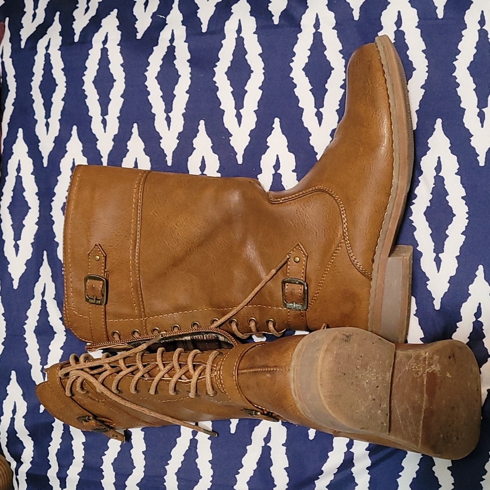 Brown boots